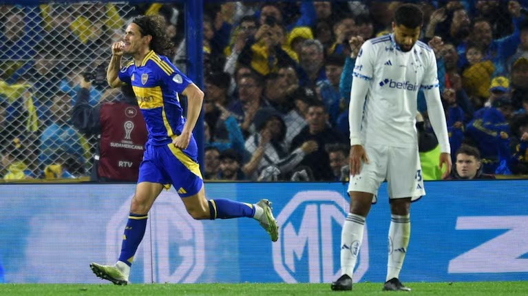 Boca empezó con triunfo su serie ante Cruzeiro, por la Copa Sudamericana