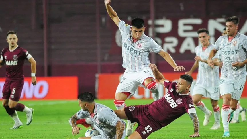 De manera agónica, Lanús y Unión empataron en La Fortaleza, por la Copa LPF