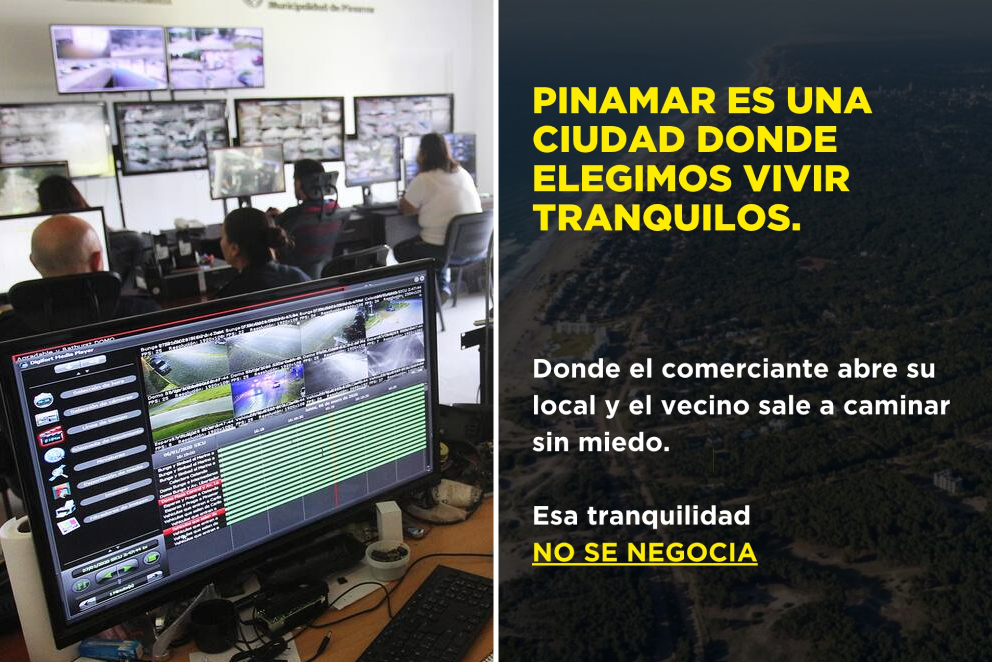 Pinamar: detuvieron a siete delincuentes en una semana y el Municipio destacó el trabajo de las cámaras de seguridad