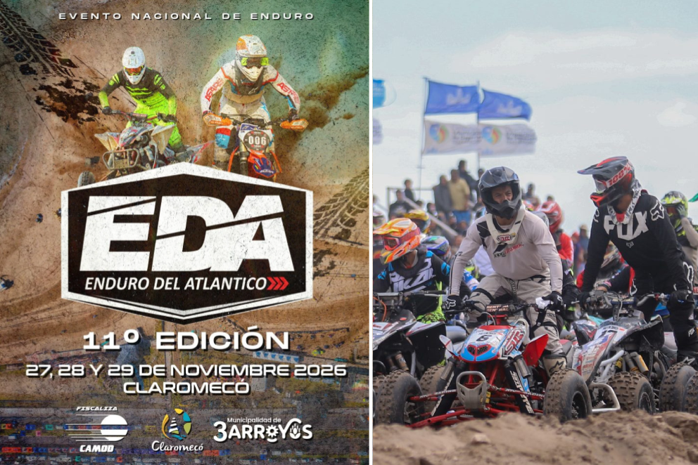 Claromecó se prepara para recibir la 11ª edición del Enduro del Atlántico